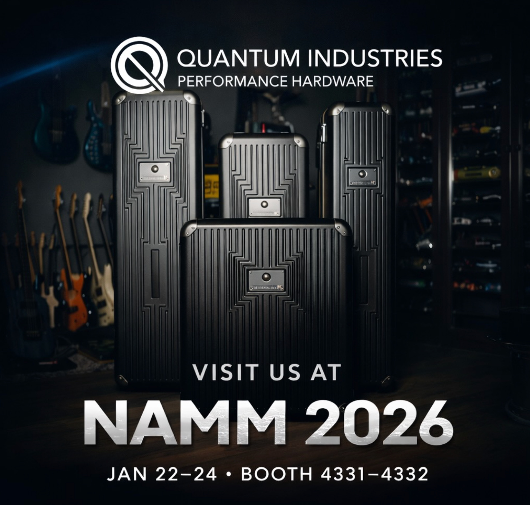 SEE EVERYONE AT THE NAMM SHOW!