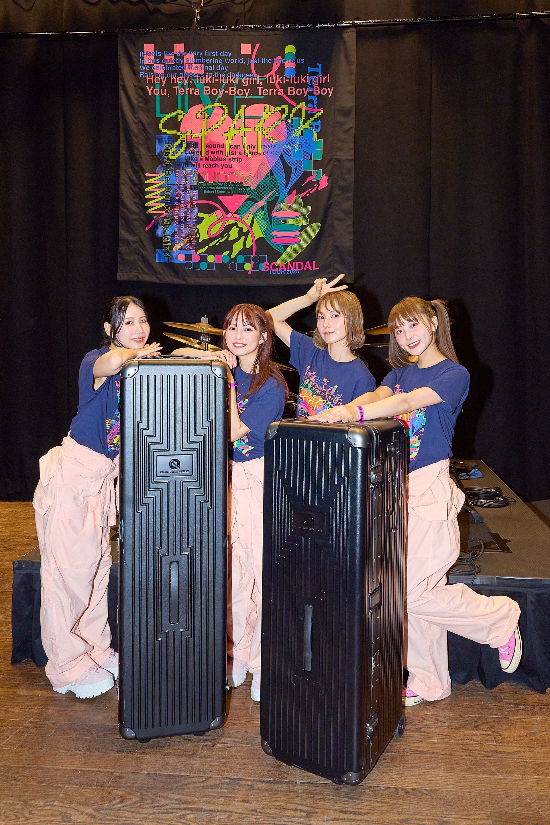 SCANDAL (スキャンダル) JOINS QUANTUM - QUANTUM INDUSTRIES