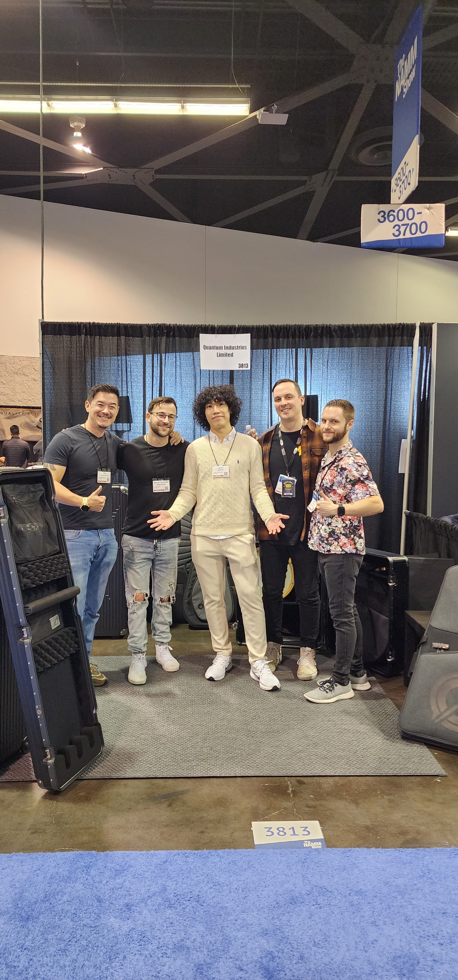 Thanks to everyone for visiting us at NAMM 2024 - QUANTUM INDUSTRIES