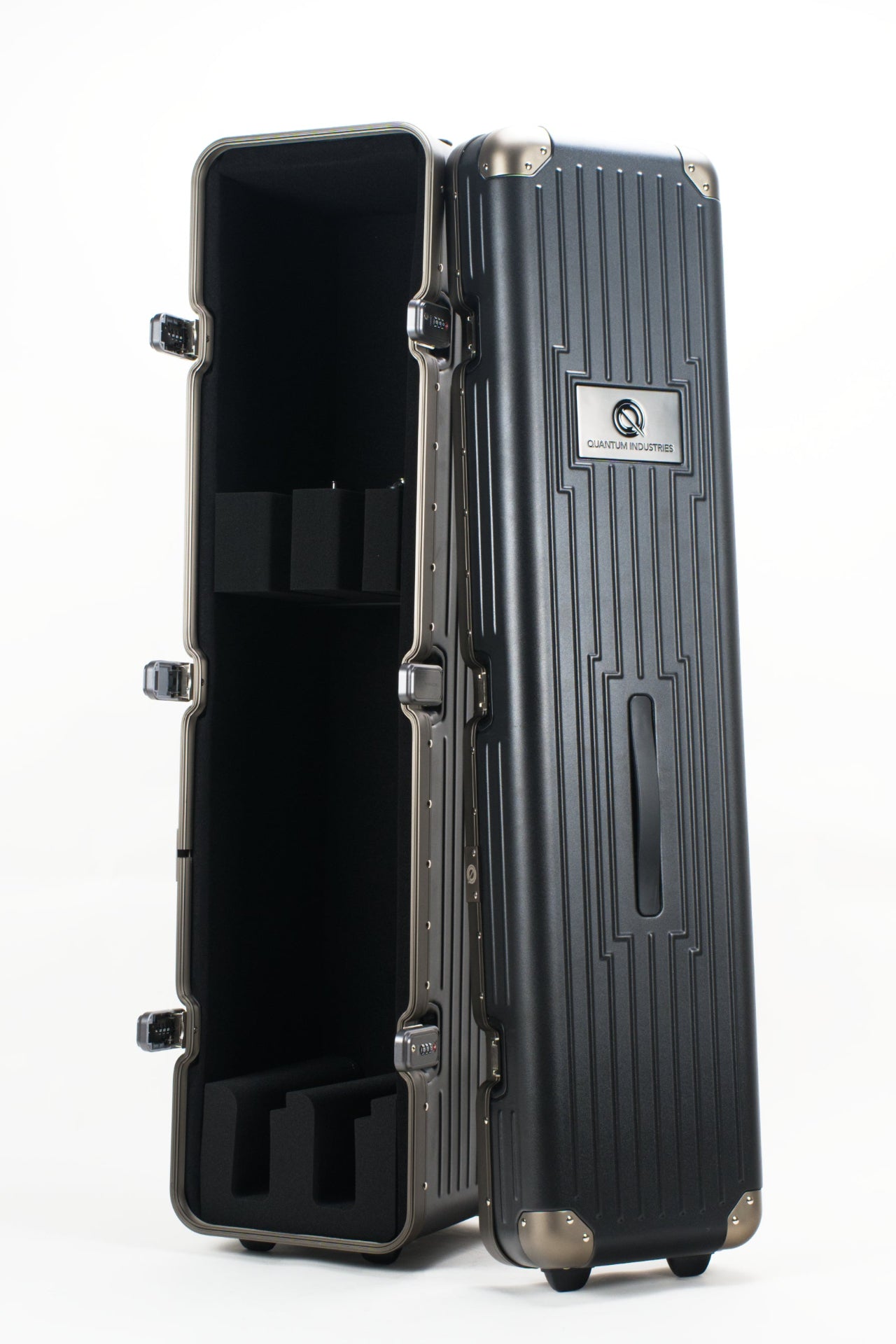 G2X Double Electric Guitar Case Open Front View