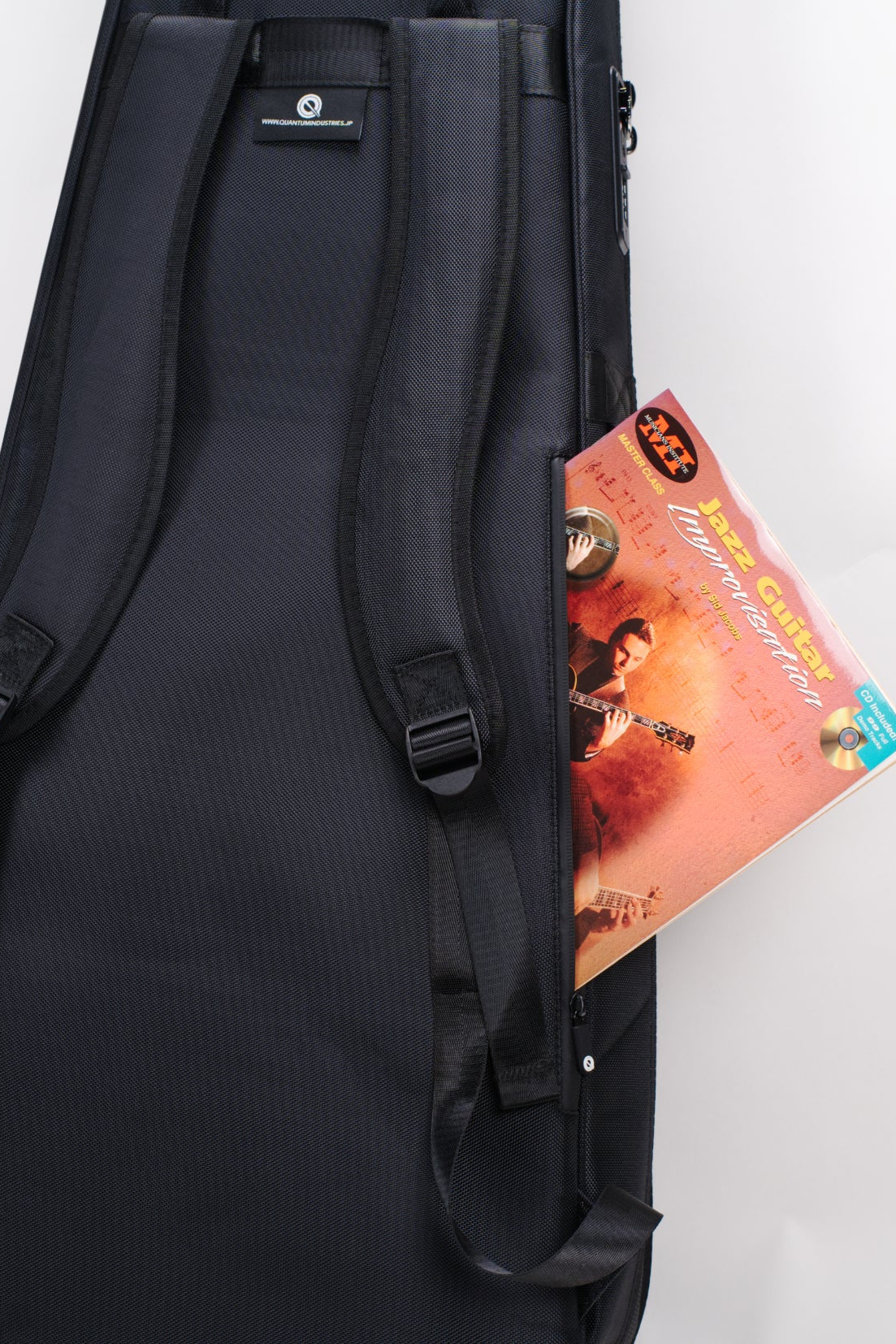 Kazane Guitar Gig Bag Back Pocket Open