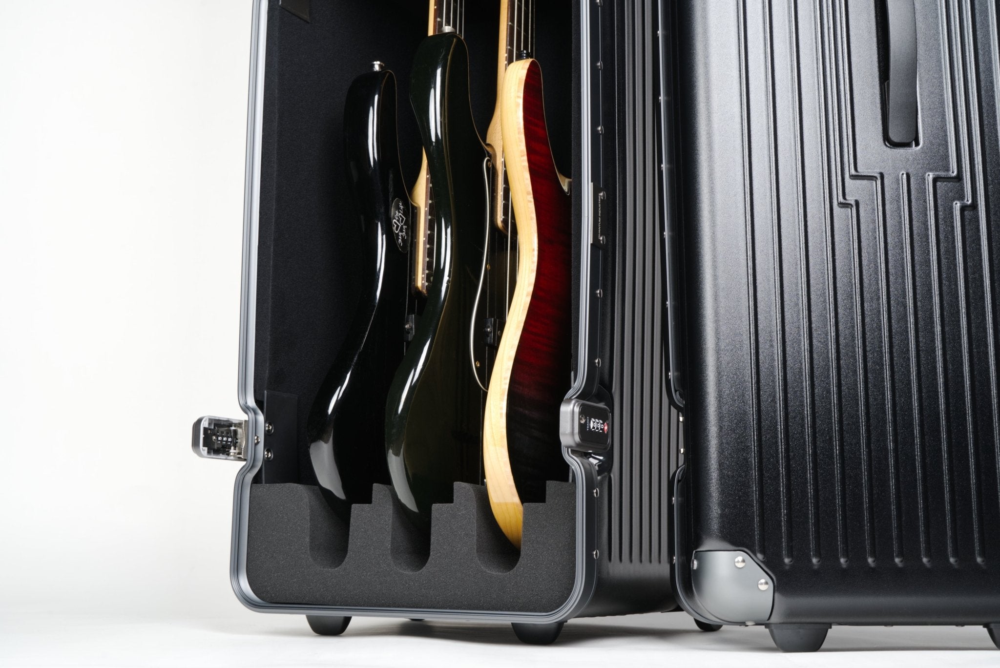 BGX Triple Bass Guitar Case - TSA FLIGHT SAFE TOUR SAFE